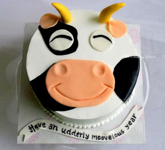 cow cake ideas