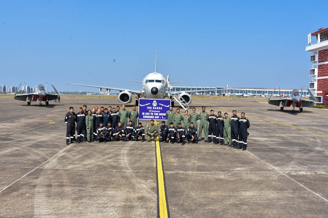 Indian Navy’s Boeing P-8I aircraft begins operations today from INS Hansa in Goa