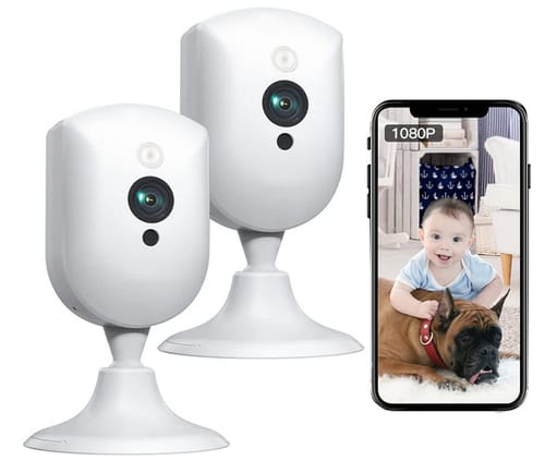 Eazieplus Baby Monitor Pet Camera with Sound/Motion Detect