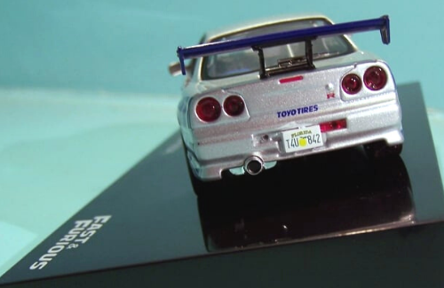 nissan skyline gt-r 1:43, fast and furious collection 1:43