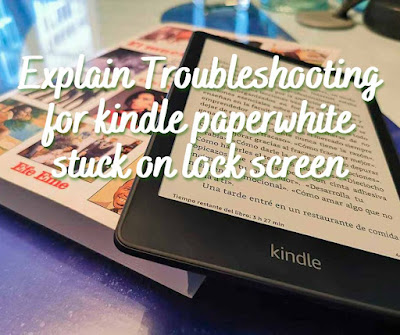 Kindle Stuck On lock Screen