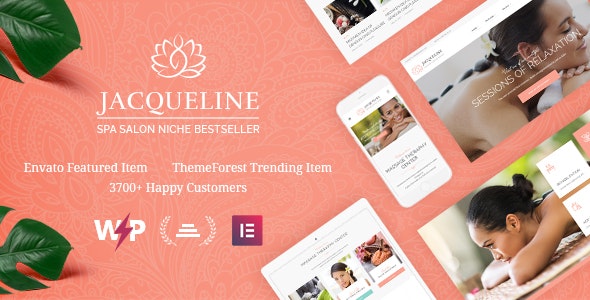 Jacqueline | Spa & Massage Salon Beauty WordPress Theme