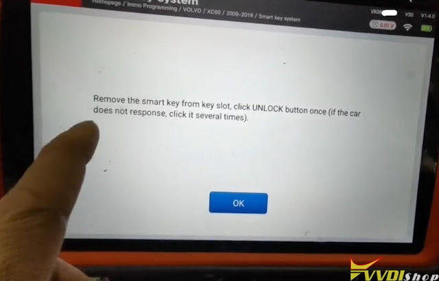 VVDI Key Tool Plus Adds Volvo XC60 Smart Key 13