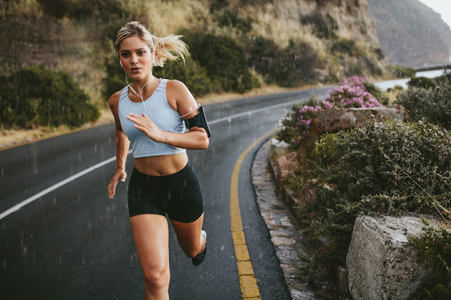 Woman Exercising for Weight Loss