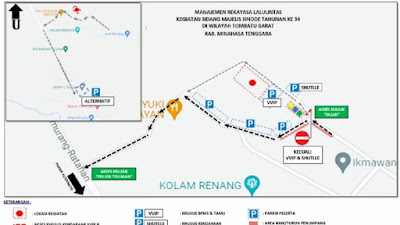 Sumendap Persiapkan Rekayasa Lalulintas Untuk SMST Di Wilayah Tombatu Barat