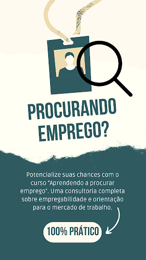 CURSO ONLINE APRENDENDO A PROCURAR EMPREGO