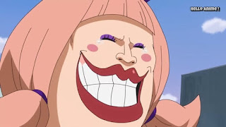 ワンピースアニメ WCI編 861話 シフォン | ONE PIECE ホールケーキアイランド編