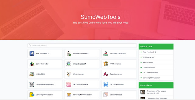 Sumo Web Tools Reviews - Online Web Tools Php Script Review  || SumoWebTools