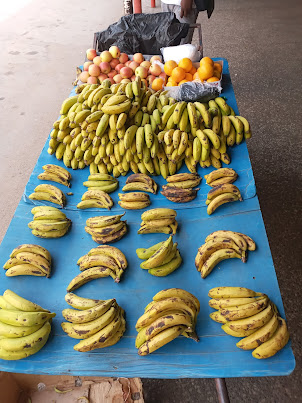 Bananas, my favourite fruit costing 2K each.