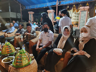 Wakil Ketua DPRD Sulbar H Abdul Rahim Menghadiri Dialog awal tahun " Mereka Bicara Reinventing Mandar Malaqbi di Lekopadis Kec Tinambung