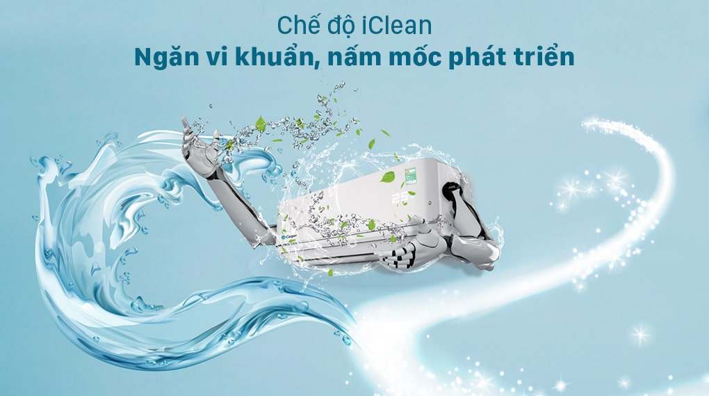 Tiết kiệm chi phí bảo trì và vệ sinh máy lạnh với chế độ iClean