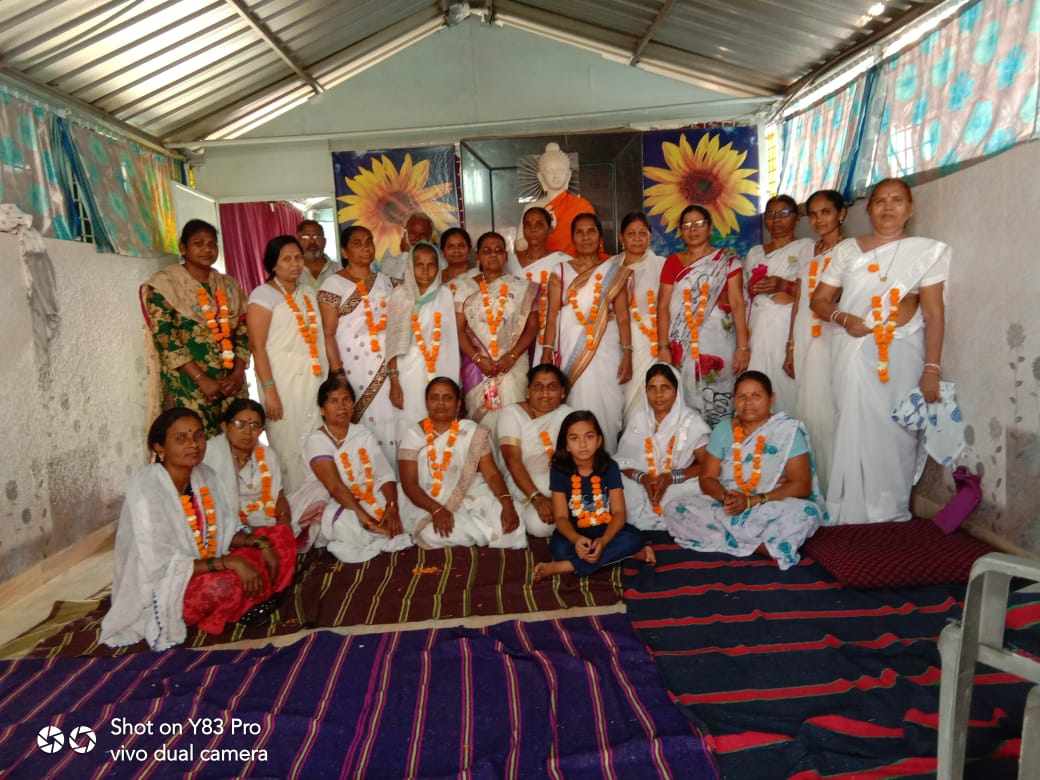 श्रद्धा बुद्ध विहार भिमाई महिला मंडल का हुआ गठन।