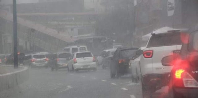 Final de semana sem praia: chuva deve continuar nos próximos dias em Salvador