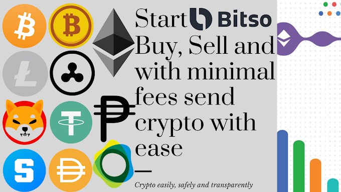 Start Bitso Buy, Sell and with minimal fees send crypto with ease