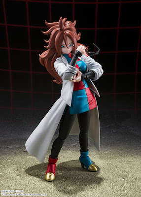 S.H. Figuarts Dragon Ball Android 21 Human Form ver. de Dragon Ball FighterZ, Tamashii Nations