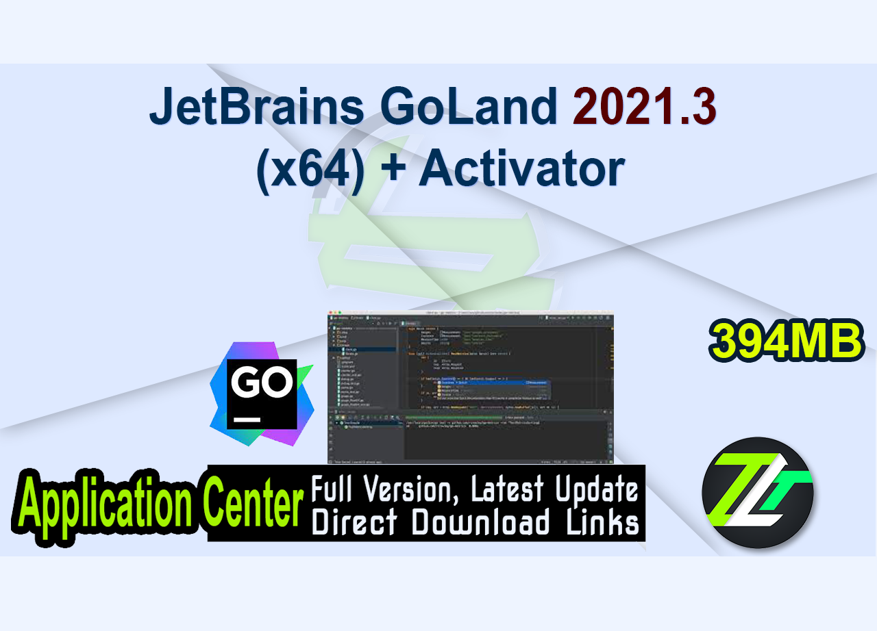 JetBrains GoLand 2021.3 (x64) + Activator