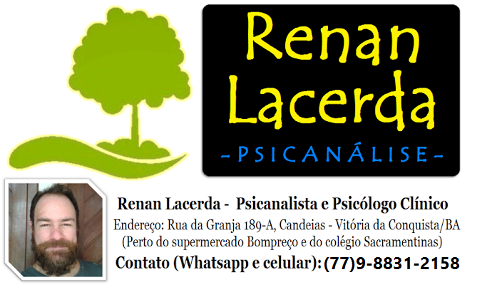 Renan Lacerda - Psicanalista e Psicoterapeuta Clínico