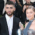 zyan  malik  and gigi break up