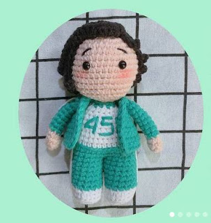 PATRON GRATIS JUGADOR | EL JUEGO DEL CALAMAR AMIGURUMI 46977