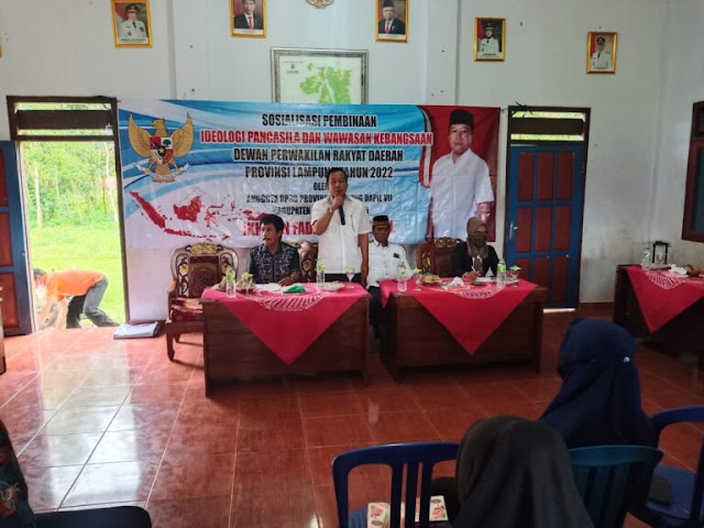 IP – WK, Daing Inginkan Pancasila Melekat di Hati Masyarakat Lampung Tengah
