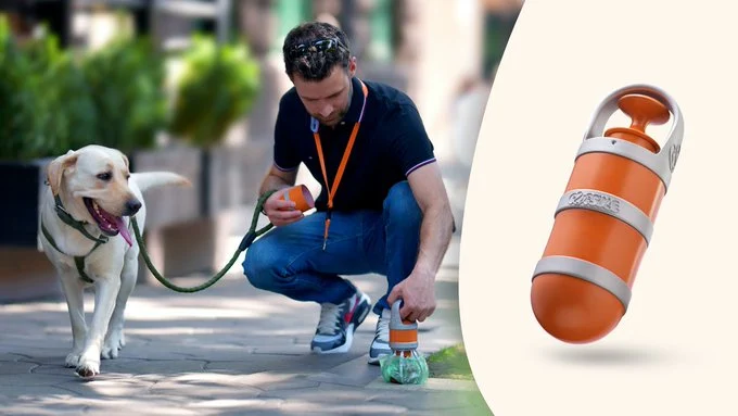 Pupsule  Non Touch & Portable Device To Clean Up Dog Poop by Shopia — Kickstarter