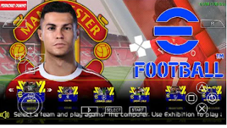 Download PES 2022 MU PPSSPP English Commentary Graphics HD Camera PS5 And Latest Transfer