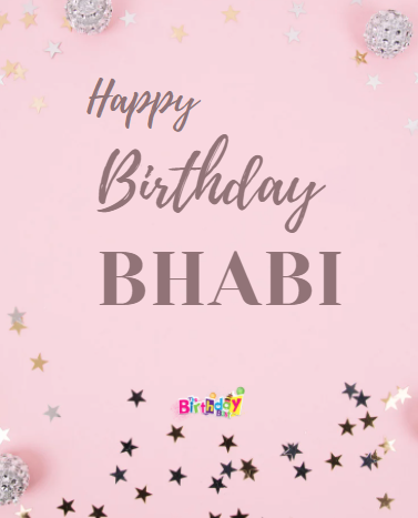 Birthday Wishes to Bhabhi 
