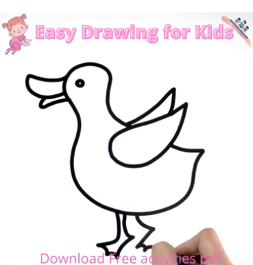 Easy Kids Drawing and Color 