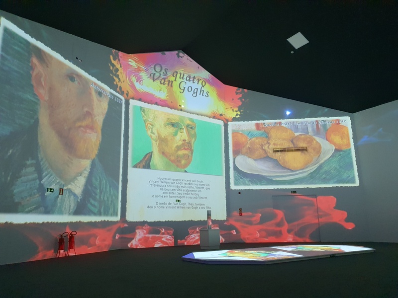  Mostra de obras de arte de Van Gogh no Cais Embarcadero em Porto Alegre