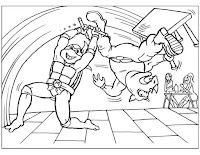 Ninja Turtles coloring page for boys
