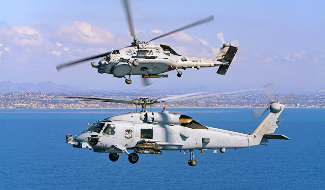 EEUU autoriza la venta de 8 helicópteros MH-60R multimisión con armamento y material de apoyo a la Armada española