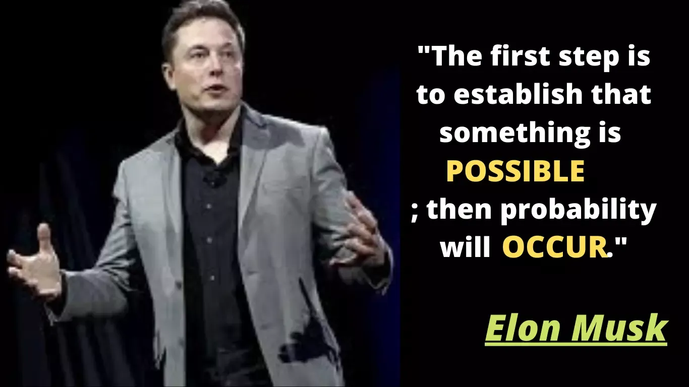 Elon Musk Quote