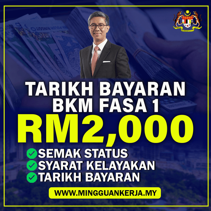 Bkc tarikh 2022 bayaran BKM 2022: