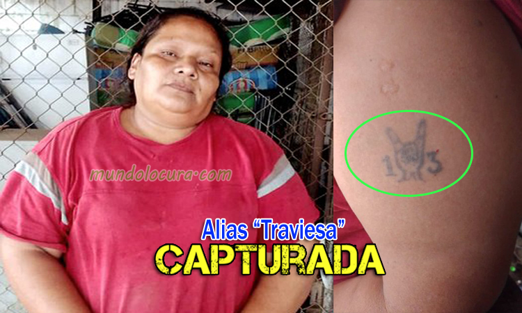 El Salvador: Capturan a pandillera de la MS13 alias "Traviesa" amenazaba a los comerciantes en la colonia Rosicler