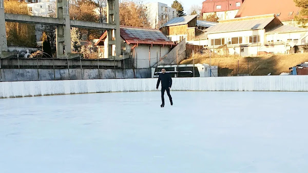 Dinu ZARĂ la patinoar