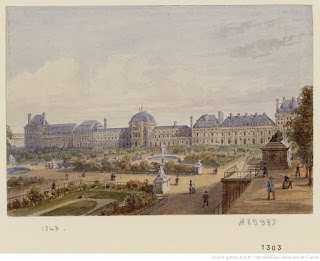 Название :  [Le palais et le jardin des Tuileries] : [dessin] / Gobaut Автор  :  Gobaut, Gaspard (1814-1882). Dessinateur Дата издания :  1847