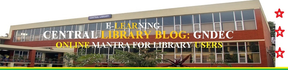 Central Library Blog: GNDEC 