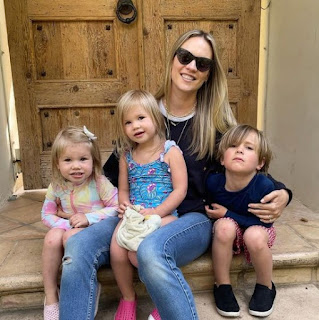 Cassidy Boesch with her 3 kids
