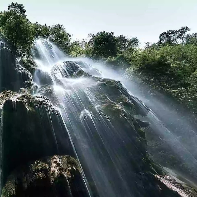 Amazing Umbrella Waterfall Poona (Sajikot) | Location & Distances