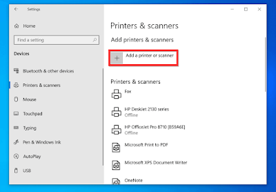 Cara Menghubungkan Printer Melalui Jaringan di Windows 10