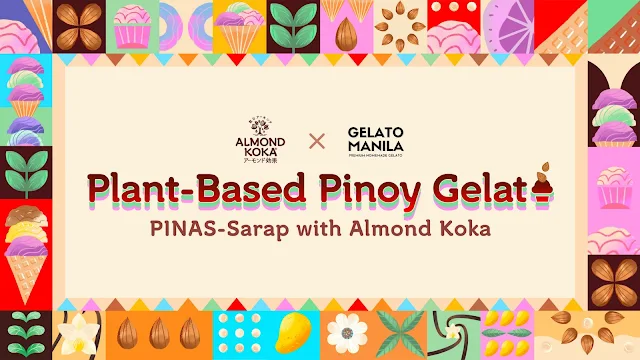 Pinoy Plant-Based Gelato by Almond Koka x Gelato Manila