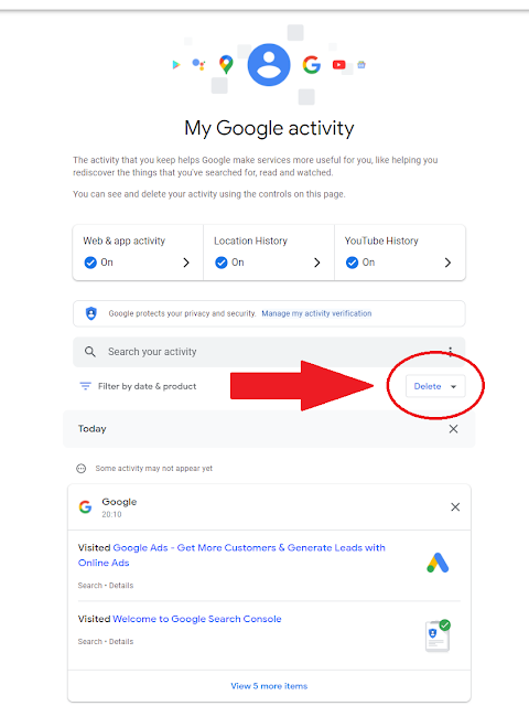 Google My Activity