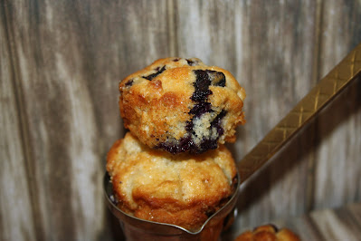 Blueberry and Apple Muffins
