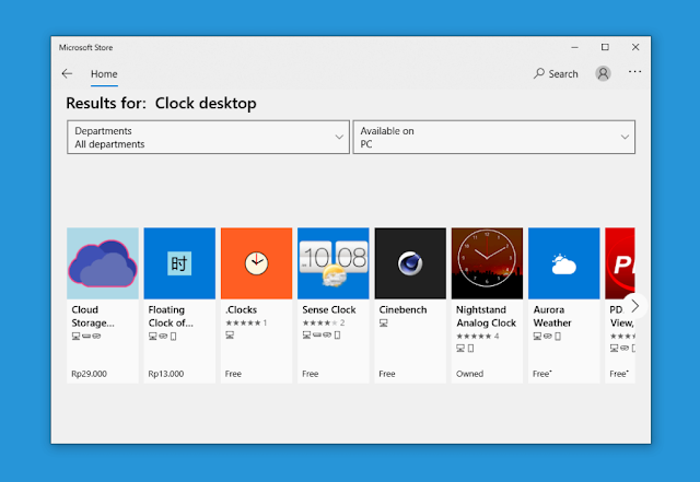 Cara Menampilkan Widget Jam di Desktop Windows 10