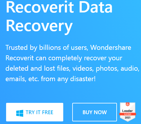 Wondershare Data Recovery Software 2021|Recover Deleted/Formatted/Corrupted Data From USB/HardDisk/PC