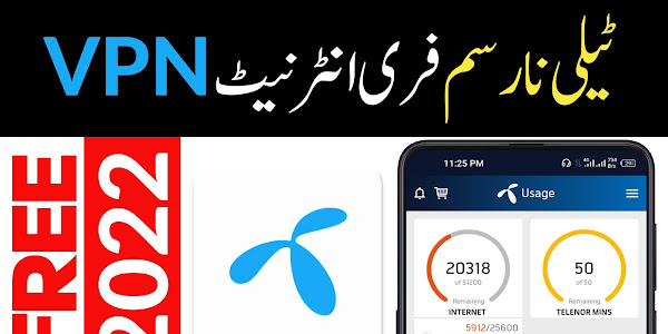 Telenor Free Internet New VPN 2022