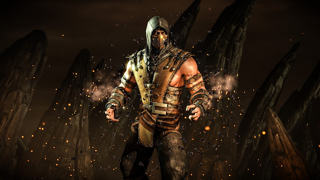 Mortal Kombat X - Scorpion HD Wallpaper