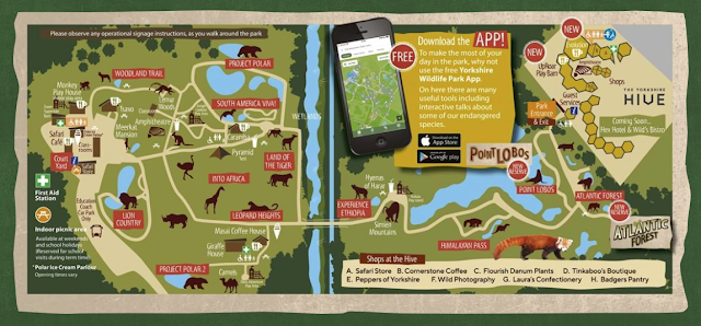 Yorkshire Wildlife Park | A Review  - map