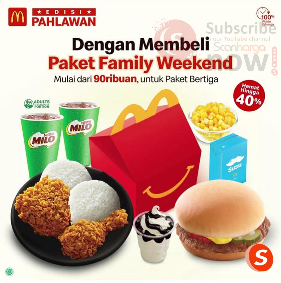 Promo McDonalds GRATIS Figur 3D Pahlawan seri 2