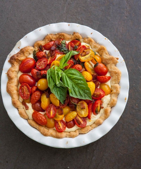 Cherry Tomato Pie Recipe